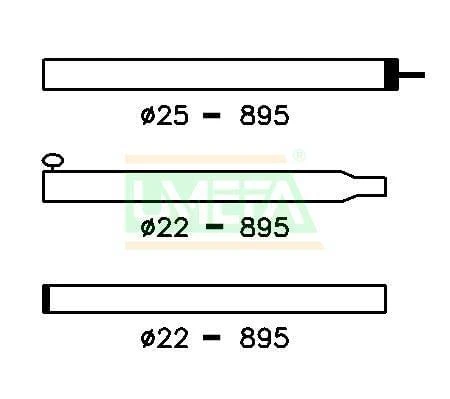Campking Caravanvoortentstok Aluminium 1 Campking Caravanvoortentstok Aluminium