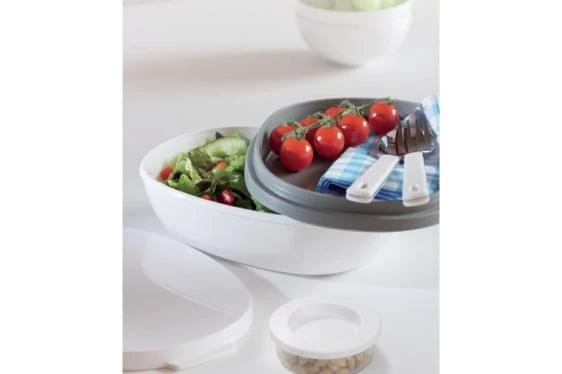 Mepal Lunchbox Ellipse Duo Wit 2 Mepal Lunchbox Ellipse Duo Wit - Afbeelding 2