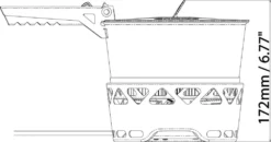 Primus PrimeTech Stove Set 1.3L Pannenset -Kampeer Plezier 26938 primus primetech stove set 1.3l