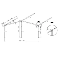 Campking Voortentframe TEXEL L