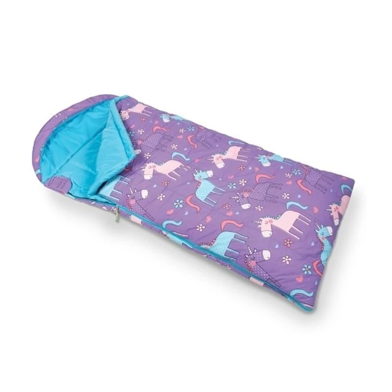 Kampa Eenhoorn Deken Kinderslaapzak Synthetisch Paars 1 Kampa Eenhoorn Deken Kinderslaapzak Synthetisch Paars