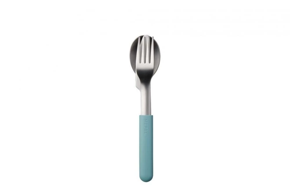 Mepal Bestekset Bloom 3-delig Groen 2 Mepal Bestekset Bloom 3-delig Groen - Afbeelding 2