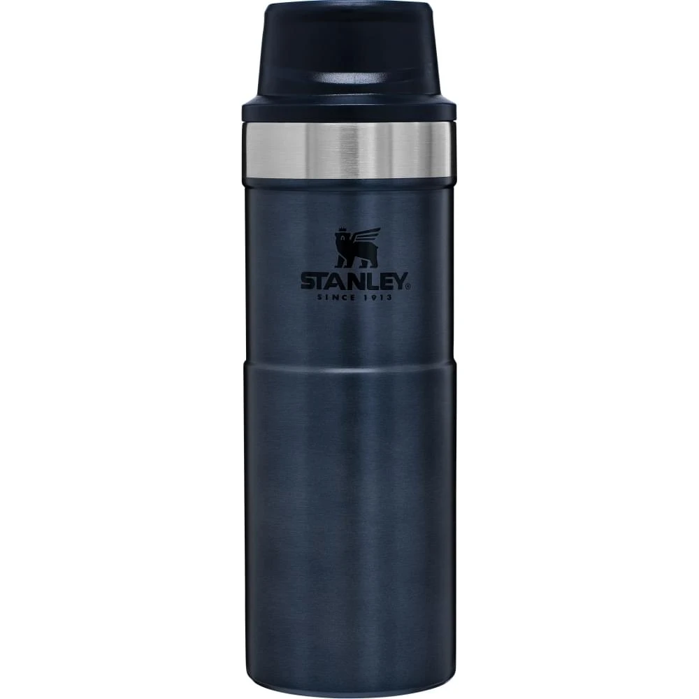 Stanley The Trigger-Action Travel Mug 0.47L Blauw 2 Stanley The Trigger-Action Travel Mug 0.47L Blauw - Afbeelding 2