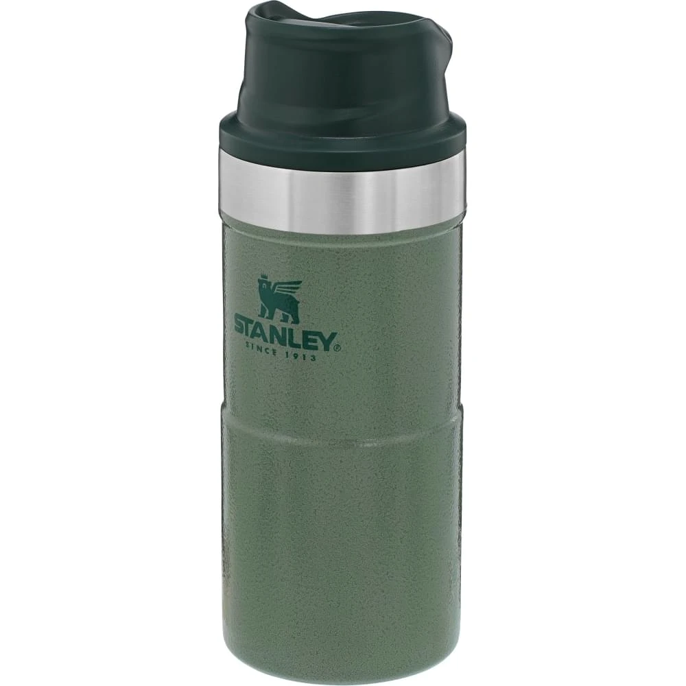 Stanley The Trigger-Action Travel Mug 0.35L Groen 1 Stanley The Trigger-Action Travel Mug 0.35L Groen