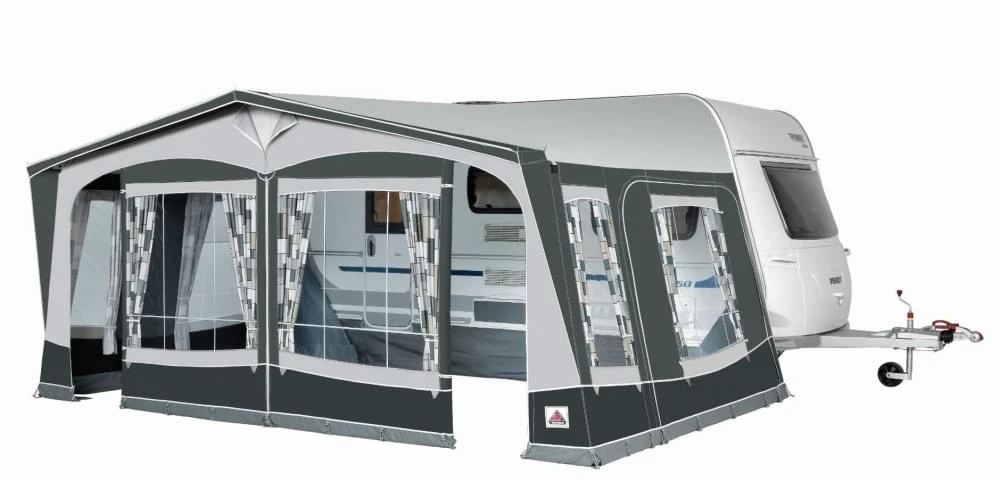 Dorema President XL300 Staal Frame 28mm Voortent 1 Dorema President XL300 Staal Frame 28mm Voortent