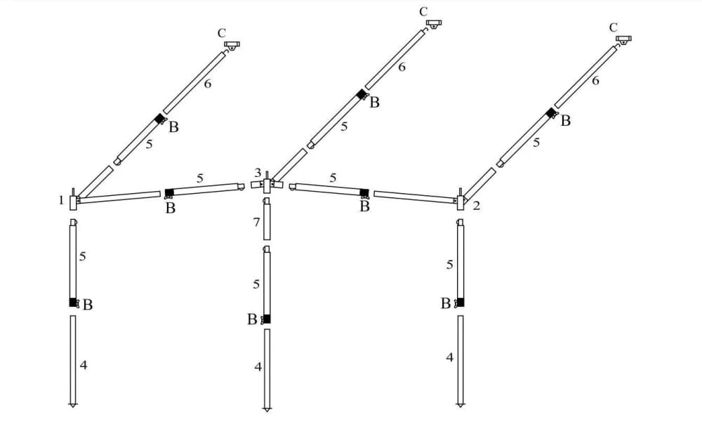 Dorema Glasfiber Frame Voor Panorama Caravanluifel 1 Dorema Glasfiber Frame Voor Panorama Caravanluifel