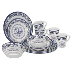 Bo-Camp Melamine Servies Old Dutch 16-delig