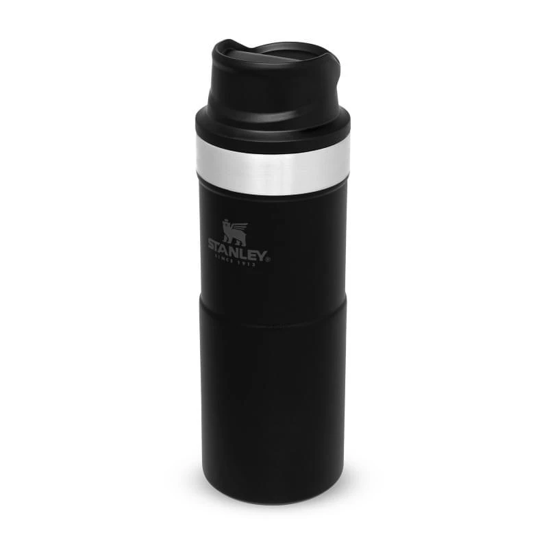 Stanley The Trigger-Action Travel Mug 0.35L Zwart 1 Stanley The Trigger-Action Travel Mug 0.35L Zwart