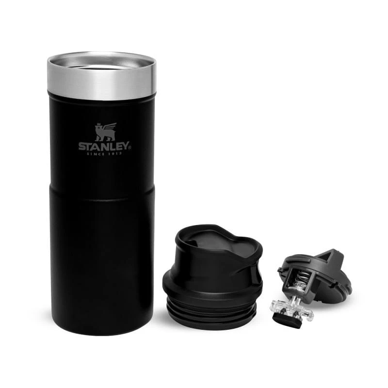Stanley The Trigger-Action Travel Mug 0.35L Zwart 2 Stanley The Trigger-Action Travel Mug 0.35L Zwart - Afbeelding 2