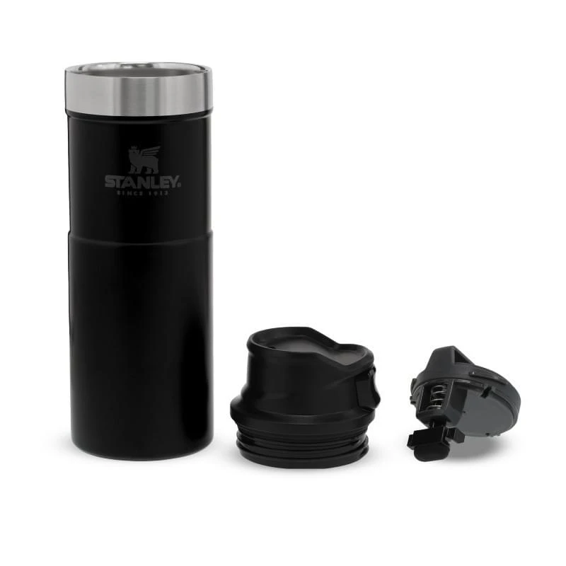 Stanley The Trigger-Action Travel Mug 0,47L Zwart 2 Stanley The Trigger-Action Travel Mug 0,47L Zwart - Afbeelding 2