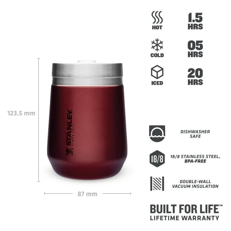 Stanley The Everyday GO Tumbler 0,3L Rood 3 Stanley The Everyday GO Tumbler 0,3L Rood - Afbeelding 3