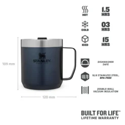Stanley The Legendary Camp Mug Blauw 5 Stanley The Legendary Camp Mug Blauw -Kampeer Plezier 83193 stanley the legendary camp mug
