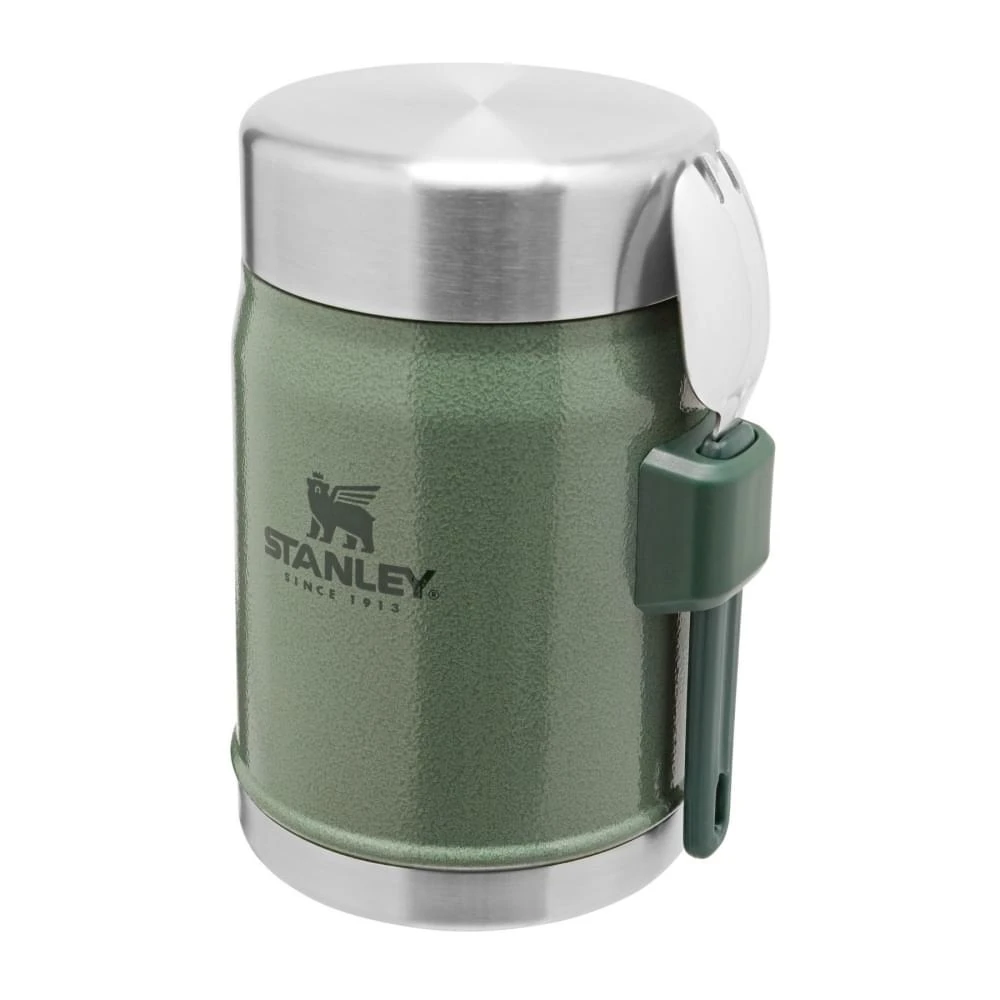 Stanley The Legendary Food Jar + Spork 0,4 L Groen 1 Stanley The Legendary Food Jar + Spork 0,4 L Groen