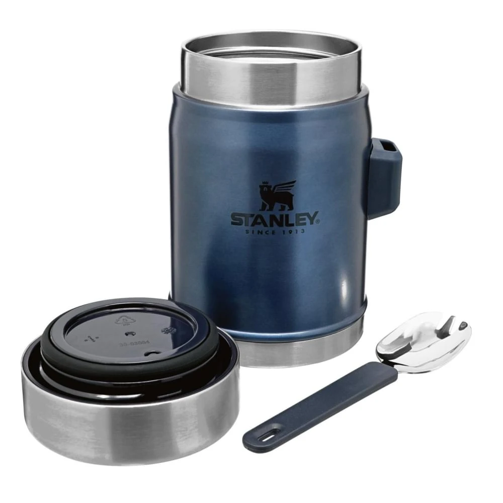 Stanley The Legendary Food Jar + Spork 0,4 L Blauw 2 Stanley The Legendary Food Jar + Spork 0,4 L Blauw - Afbeelding 2