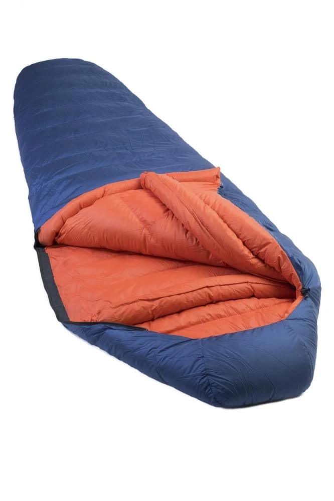 Lowland KIBO -5 Mummy Slaapzak Dons Blauw 2 Lowland KIBO -5 Mummy Slaapzak Dons Blauw - Afbeelding 2