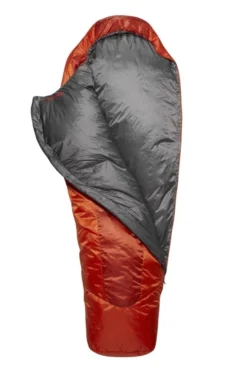 RAB Solar Eco 1 Long Mummy Slaapzak Synthetisch Rood -Kampeer Plezier 83959 rab solar eco 1 long mummy slaapzak synthetisch
