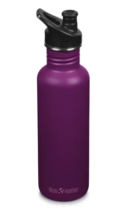 Klean Kanteen Classic Drinkfles Met Sportdop 800 Ml Paars
