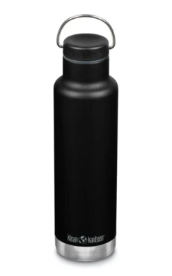 Klean Kanteen Classic Narrow Isolatiefles Met Ringdop 592 Ml Zwart