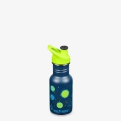 Klean Kanteen Classic Narrow Kinder Drinkfles Met Sippydop 355 Ml Donkerblauw