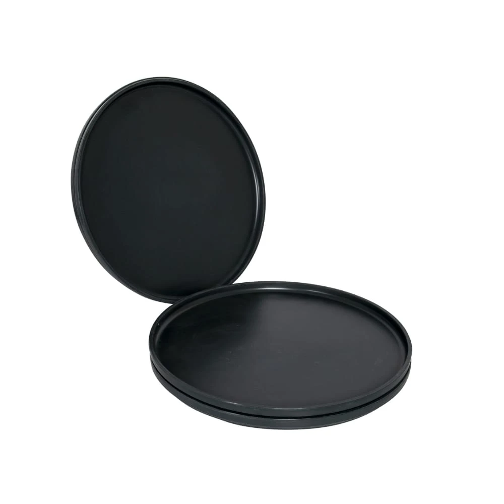 Bo-Camp Patom Dinerbord Set Donkergrijs 1 Bo-Camp Patom Dinerbord Set Donkergrijs