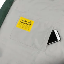 Nomad Inca Premium 700 LZ Mummy Slaapzak Synthetisch Donkergroen -Kampeer Plezier 85273 nomad inca premium 700 lz mummy slaapzak synthetisch