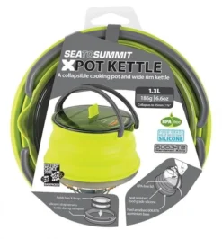 Sea To Summit X-Pot 1.3 Opvouwbare Waterketel -Kampeer Plezier 86264 sea to summit x pot kettle 1.3 liter