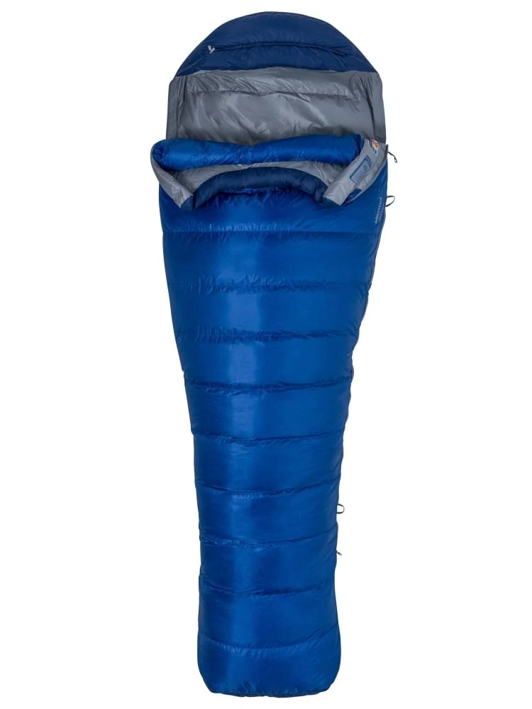 Marmot Micron 15 Long Mummy Slaapzak Dons Donkerblauw 2 Marmot Micron 15 Long Mummy Slaapzak Dons Donkerblauw - Afbeelding 2