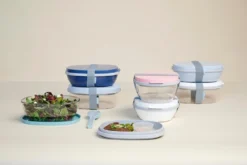 Mepal Lunchbox Ellipse Duo Vibe Groen -Kampeer Plezier 90111 mepal lunchbox ellipse duo vibe