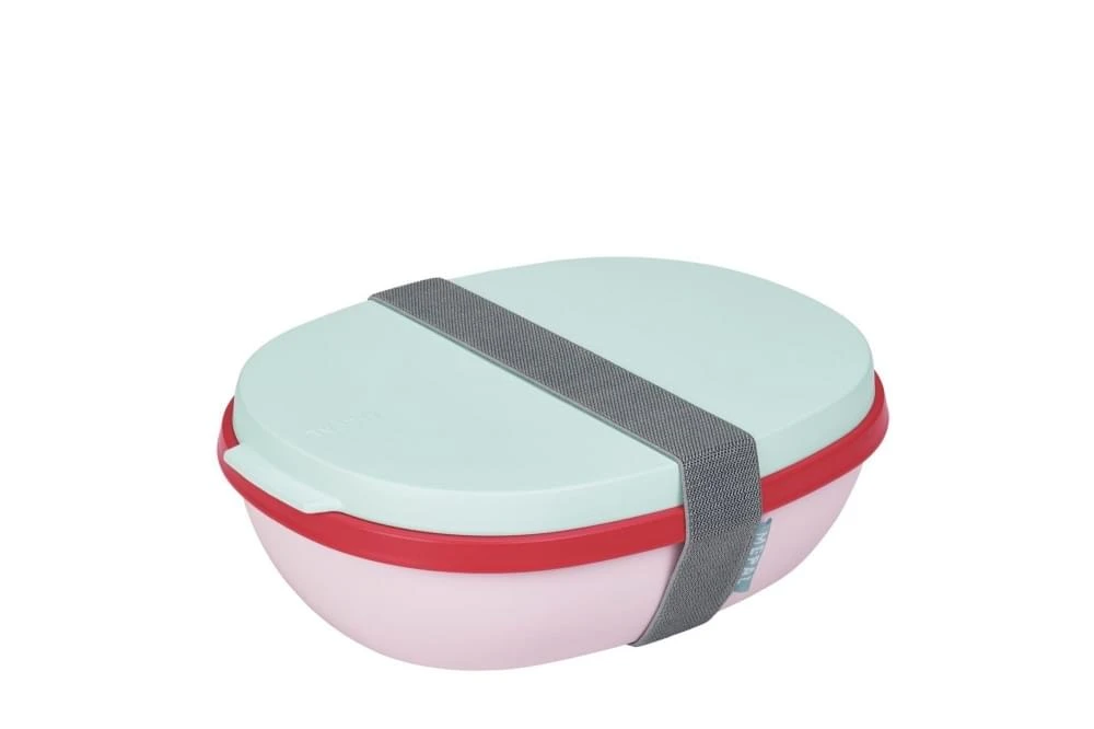 Mepal Lunchbox Ellipse Duo Vibe Roze 1 Mepal Lunchbox Ellipse Duo Vibe Roze
