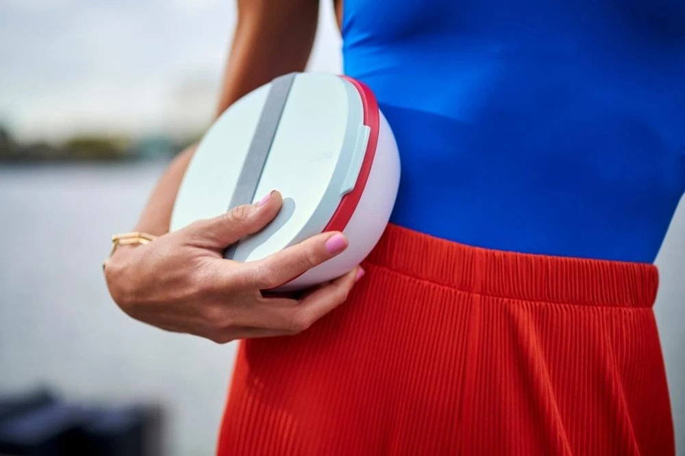 Mepal Lunchbox Ellipse Duo Vibe Roze 2 Mepal Lunchbox Ellipse Duo Vibe Roze - Afbeelding 2