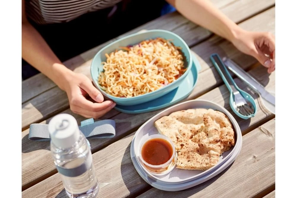 Mepal Lunchbox Ellipse Duo Vibe Roze 4 Mepal Lunchbox Ellipse Duo Vibe Roze - Afbeelding 4