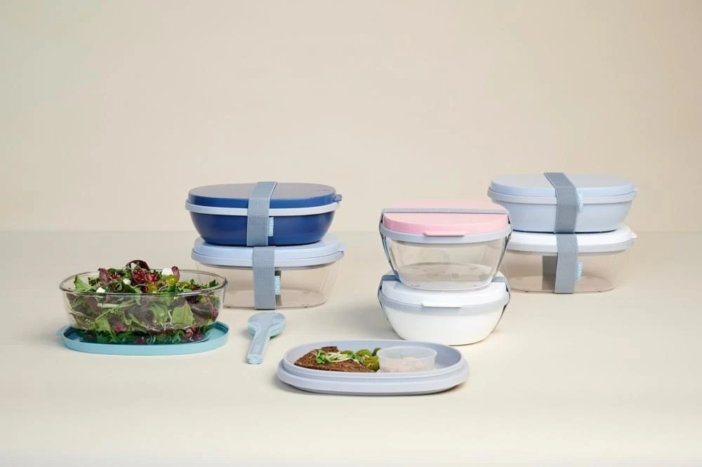 Mepal Lunchbox Ellipse Duo Vibe Roze 5 Mepal Lunchbox Ellipse Duo Vibe Roze - Afbeelding 5