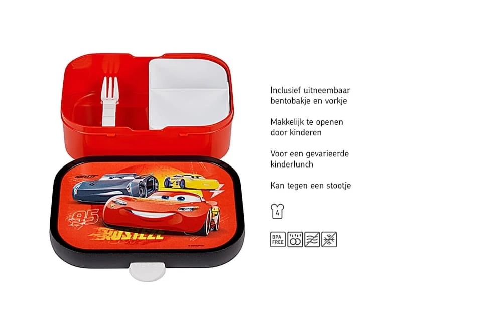 Mepal Lunchbox Campus - Cars 3 Mepal Lunchbox Campus - Cars - Afbeelding 3