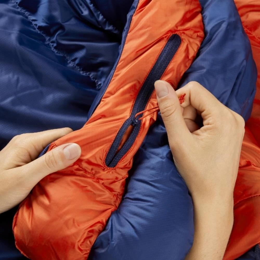 RAB Ascent 700 Mummy Slaapzak Dons Donkerblauw 7 RAB Ascent 700 Mummy Slaapzak Dons Donkerblauw - Afbeelding 7