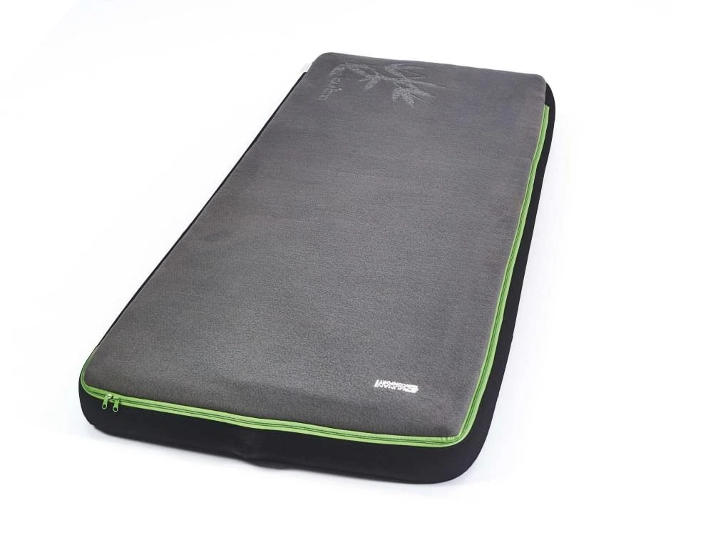 Human Comfort Ablis Thermo Single Luchtbed Hoes - Grijs/Zwart 1 Human Comfort Ablis Thermo Single Luchtbed Hoes - Grijs/Zwart