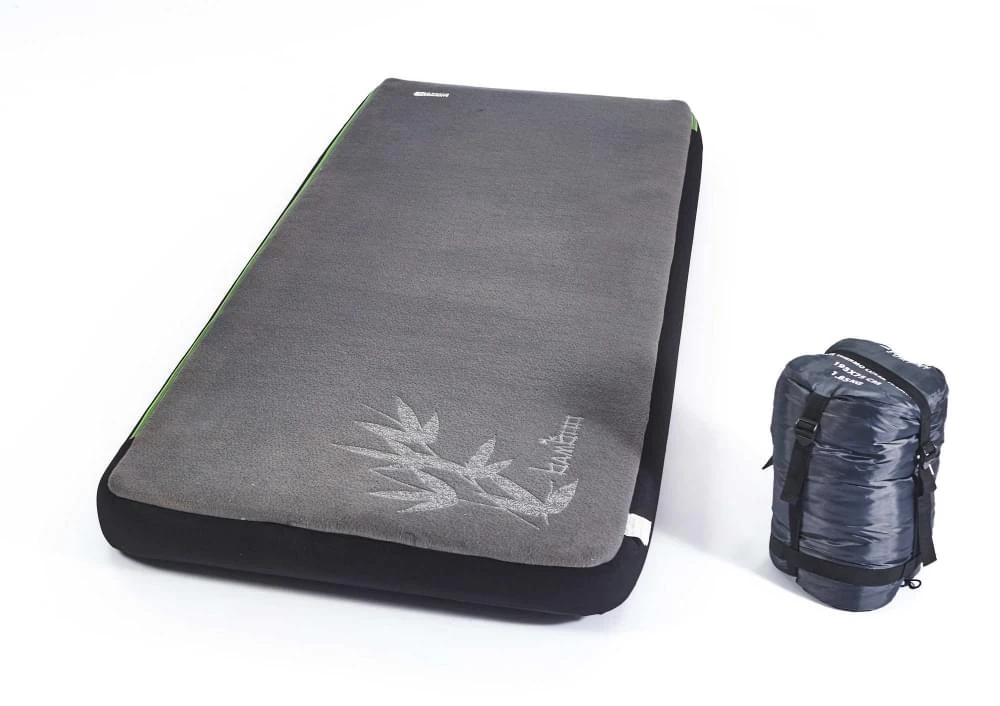 Human Comfort Ablis Thermo Single Luchtbed Hoes - Grijs/Zwart 3 Human Comfort Ablis Thermo Single Luchtbed Hoes - Grijs/Zwart - Afbeelding 3