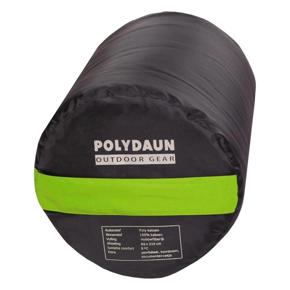 Polydaun Beach House Deken Slaapzak Synthetisch Groen 2 Polydaun Beach House Deken Slaapzak Synthetisch Groen - Afbeelding 2