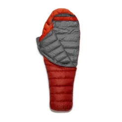 RAB Alpine 200 Long Mummy Slaapzak Dons Oranje 8 RAB Alpine 200 Long Mummy Slaapzak Dons Oranje -Kampeer Plezier 96738 rab alpine 200 long mummy slaapzak dons