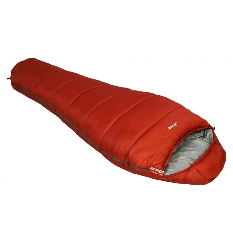 Vango Nitestar Alpha 450 Mummy Slaapzak Synthetisch Rood 1 Vango Nitestar Alpha 450 Mummy Slaapzak Synthetisch Rood