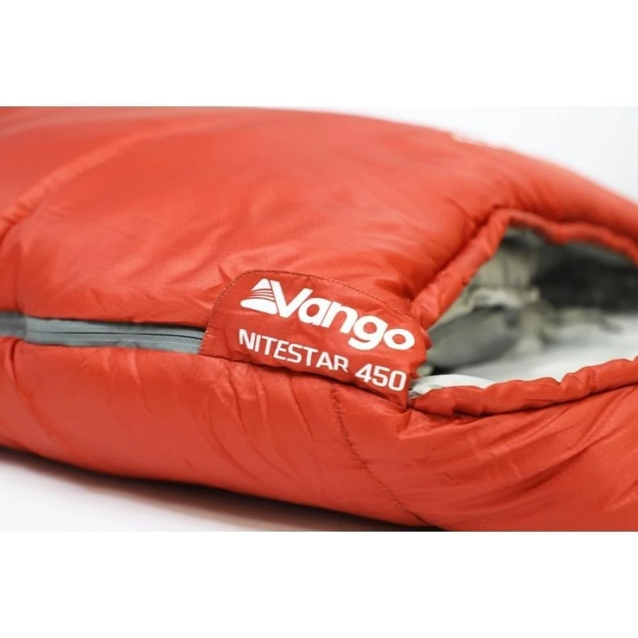 Vango Nitestar Alpha 450 Mummy Slaapzak Synthetisch Rood 3 Vango Nitestar Alpha 450 Mummy Slaapzak Synthetisch Rood - Afbeelding 3