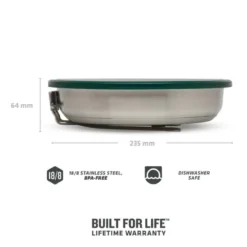 Stanley The All-In-One Fry Pan Set 0.94L -Kampeer Plezier 97143 stanley the all in one fry pan set 0.94l