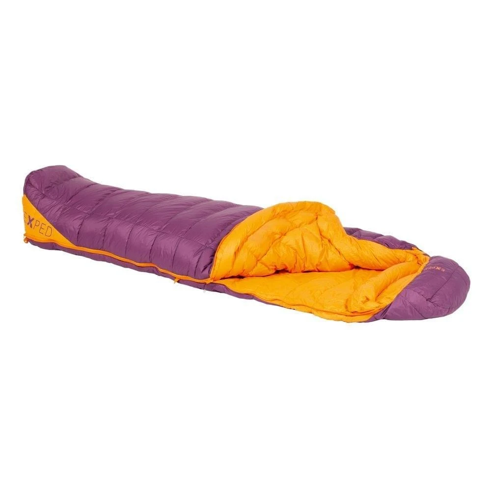 Exped Comfort -5 M Mummy Slaapzak Dons Dames Paars 2 Exped Comfort -5 M Mummy Slaapzak Dons Dames Paars - Afbeelding 2